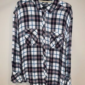 Rails Flannel Button Up